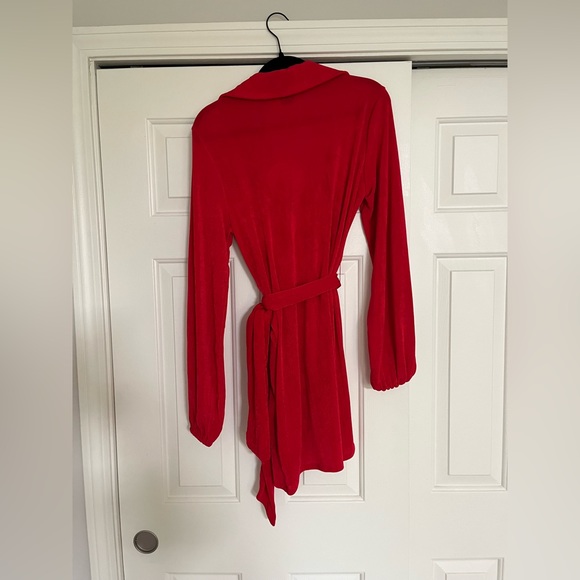 Princess Polly - Party Time Mini Dress Red - Picture 3 of 5